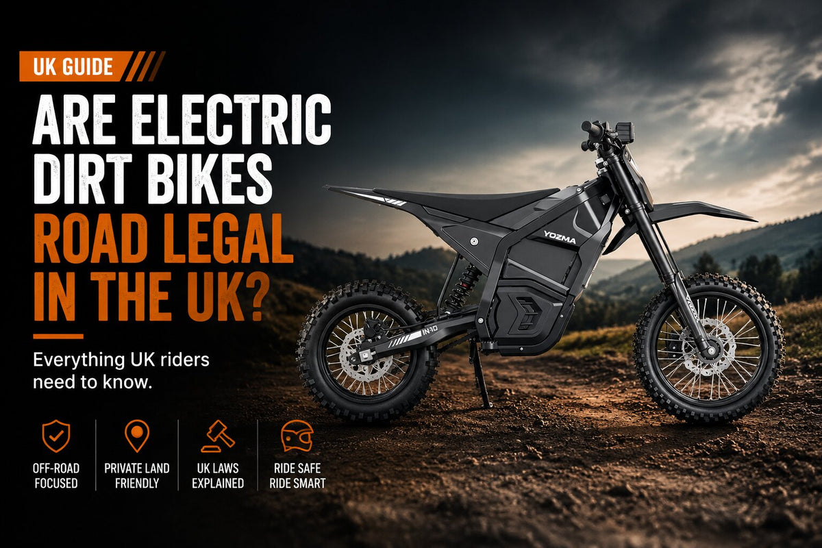 Electric Dirt Bike Road Legal UK banner