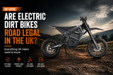 Electric Dirt Bike Road Legal UK banner