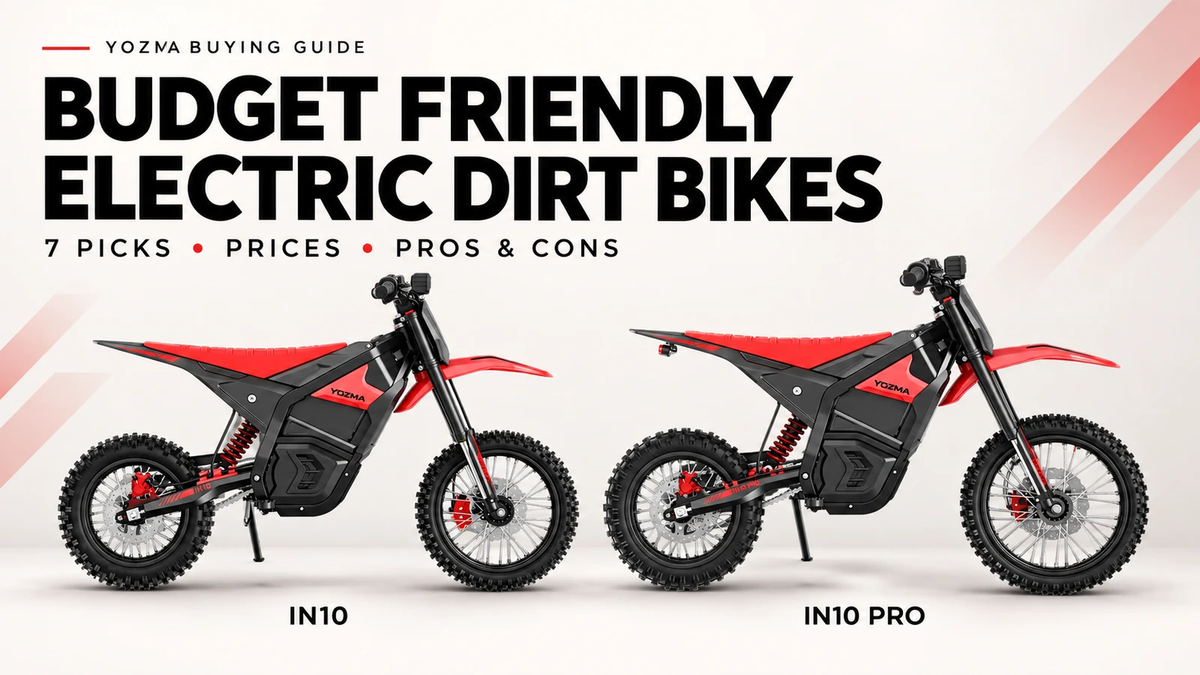  Budget Friendly Electric Dirt Bikes